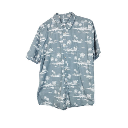 VIN-SHI-34982 Vintage πουκάμισο βαμβακερό hawaiian style 3ΧL