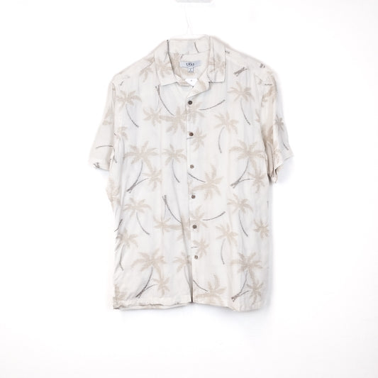 VIN-SHI-34985 Vintage πουκάμισο hawaiian style L