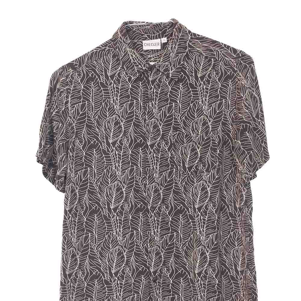 VIN-SHI-34988 Vintage πουκάμισο hawaiian style S