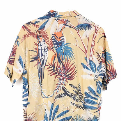 VIN-SHI-35018 Vintage πουκάμισο βαμβακερό hawaiian style L