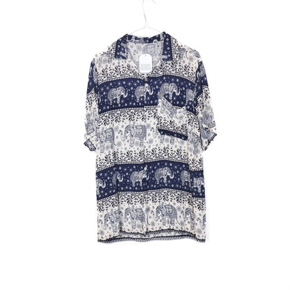 VIN-SHI-34956 Vintage πουκάμισο hawaiian style M 