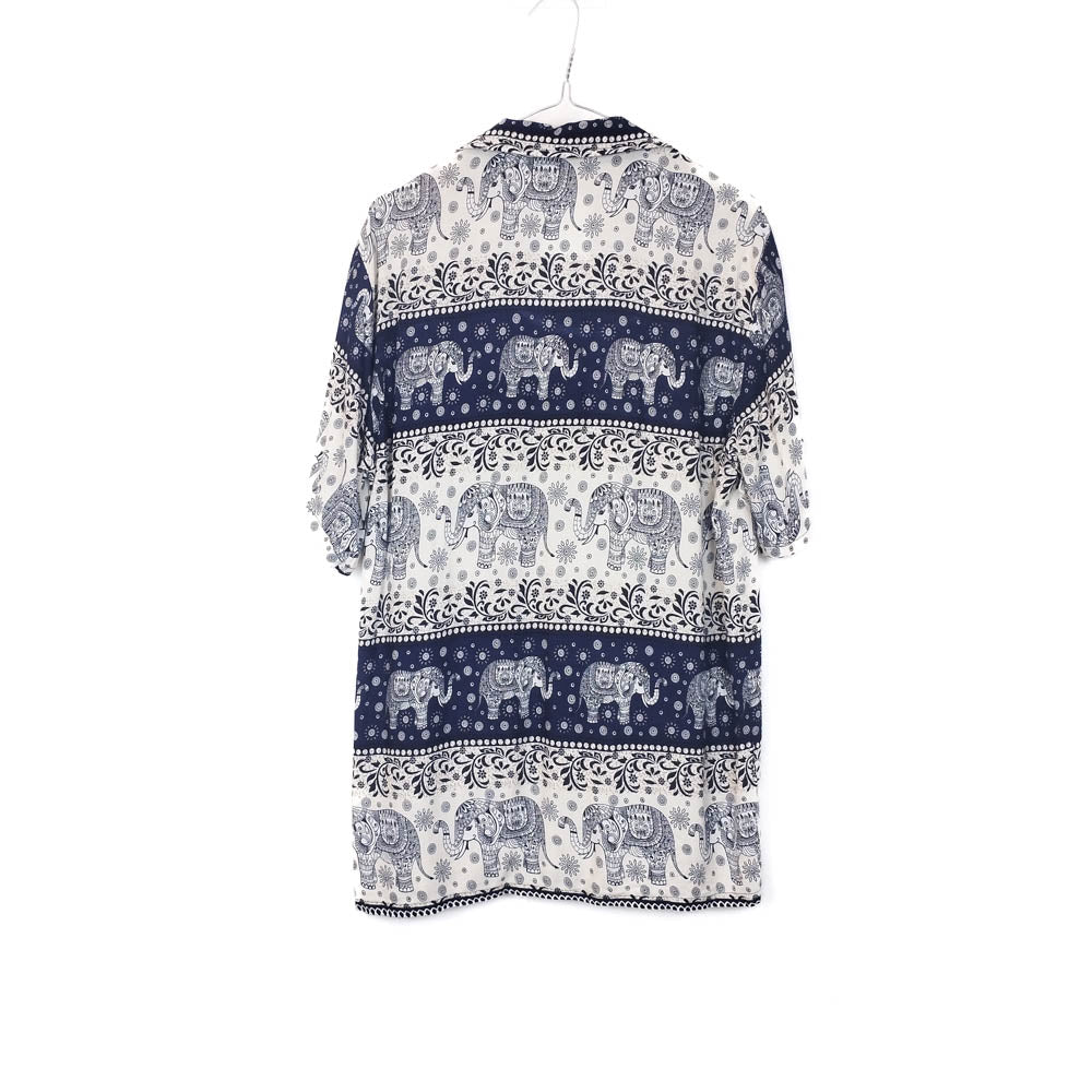 VIN-SHI-34956 Vintage πουκάμισο hawaiian style M