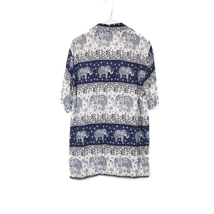 VIN-SHI-34956 Vintage πουκάμισο hawaiian style M