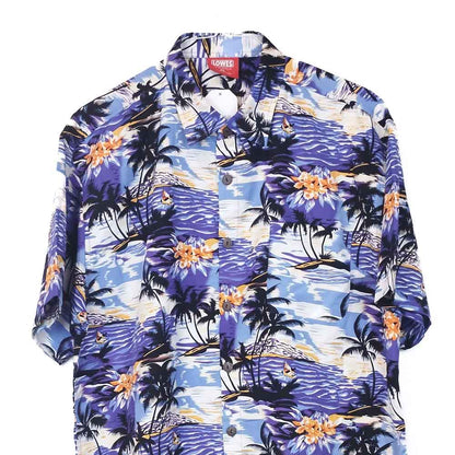 VIN-SHI-34974 Vintage πουκάμισο hawaiian style XL