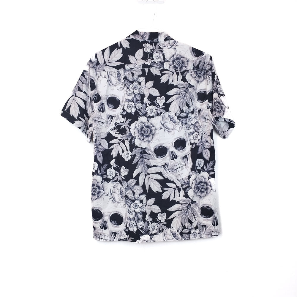 VIN-SHI-34963 Vintage πουκάμισο hawaiian style L