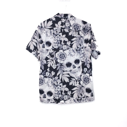 VIN-SHI-34963 Vintage πουκάμισο hawaiian style L