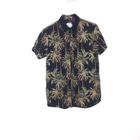 VIN-SHI-34961 Vintage πουκάμισο βαμβακερό hawaiian style S