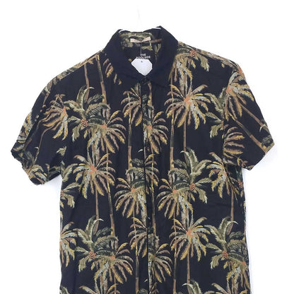 VIN-SHI-34961 Vintage πουκάμισο βαμβακερό hawaiian style S