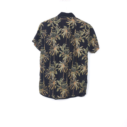 VIN-SHI-34961 Vintage πουκάμισο βαμβακερό hawaiian style S