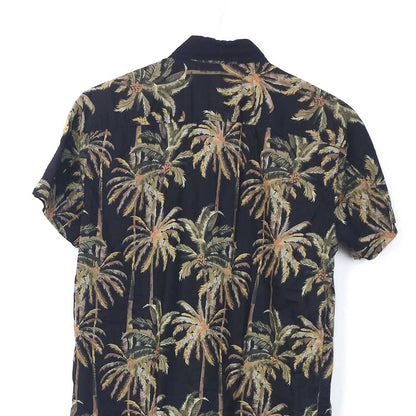 VIN-SHI-34961 Vintage πουκάμισο βαμβακερό hawaiian style S