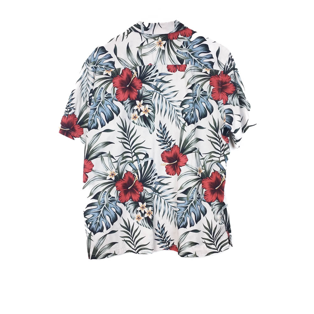 VIN-SHI-34999 Vintage πουκάμισο βαμβακερό hawaiian style ΧL