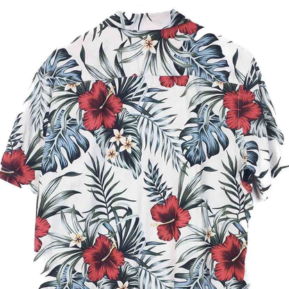 VIN-SHI-34999 Vintage πουκάμισο βαμβακερό hawaiian style ΧL