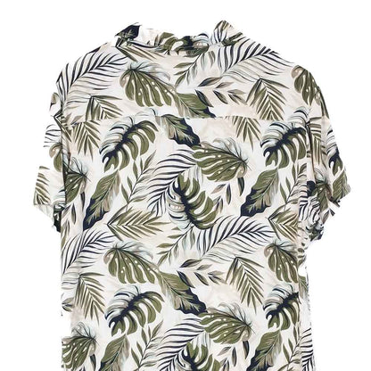 VIN-SHI-34968  Vintage πουκάμισο βισκόζη hawaiian style M