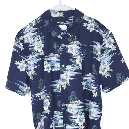 VIN-SHI-34980 Vintage πουκάμισο βαμβακερό hawaiian style 2ΧL
