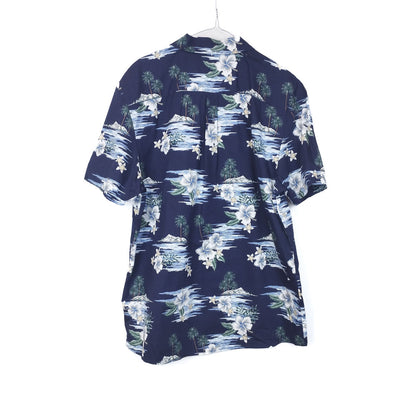 VIN-SHI-34980 Vintage πουκάμισο βαμβακερό hawaiian style 2ΧL