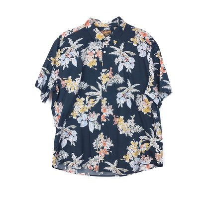 VIN-SHI-34979 Vintage πουκάμισο βαμβακερό hawaiian style 3ΧL