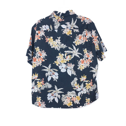 VIN-SHI-34979 Vintage πουκάμισο βαμβακερό hawaiian style 3ΧL