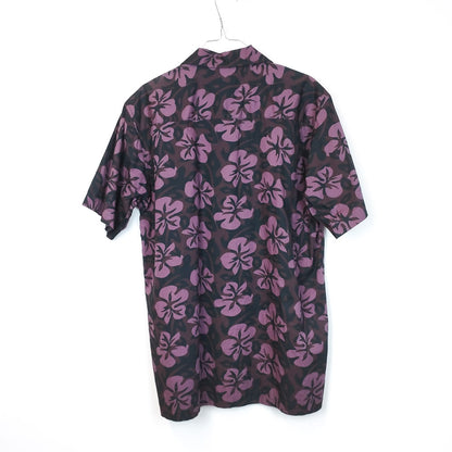 VIN-SHI-30432 Vintage πουκάμισο Hawaiian print M