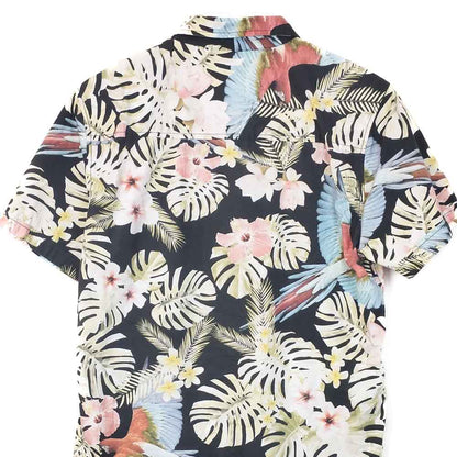VIN-SHI-34993 Vintage πουκάμισο βαμβακερό hawaiian style L