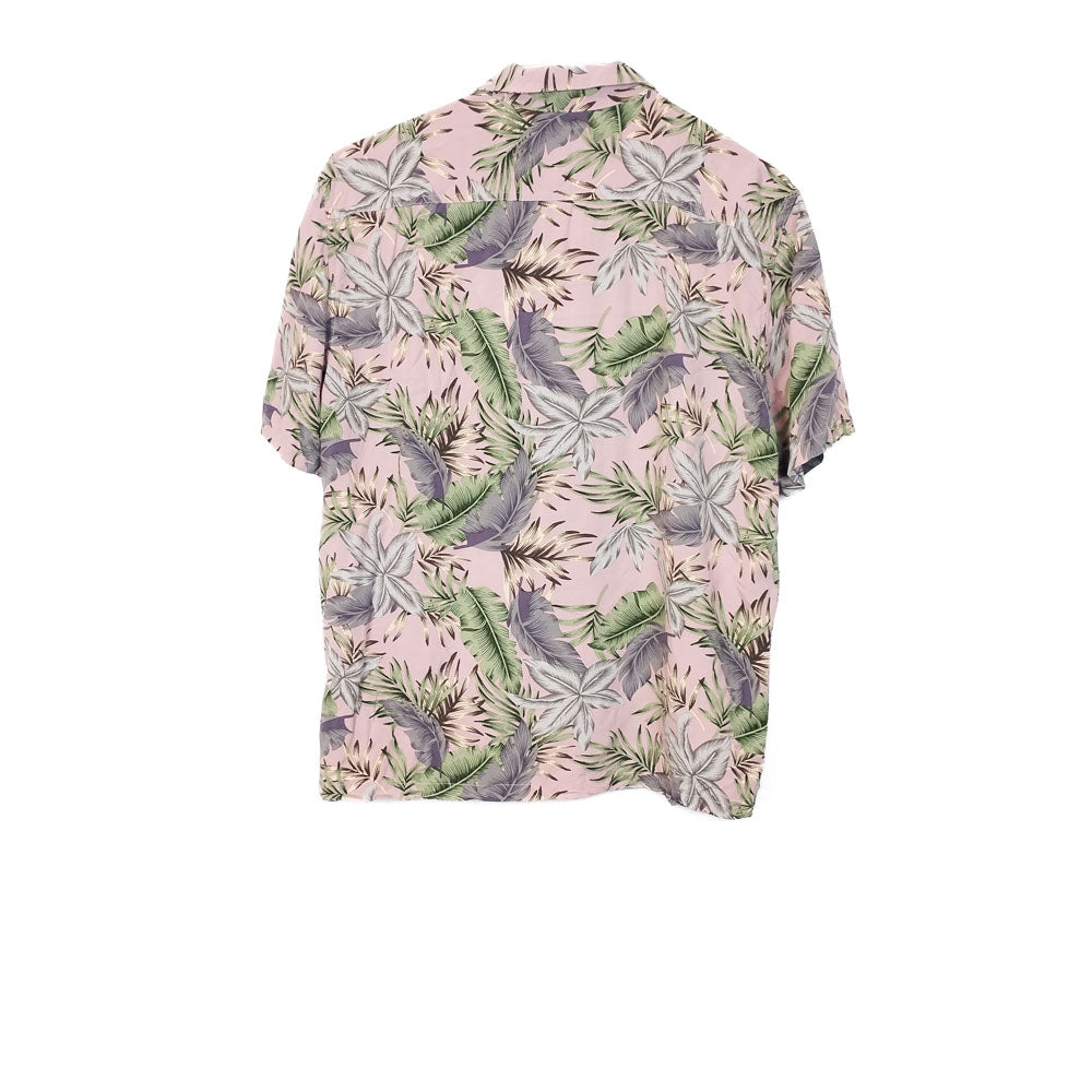 VIN-SHI-34996 Vintage πουκάμισο βισκόζη hawaiian style S