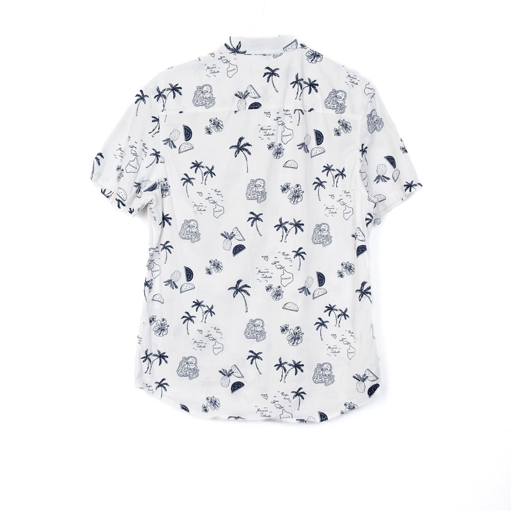 VIN-SHI-34967 Vintage πουκάμισο hawaiian style L