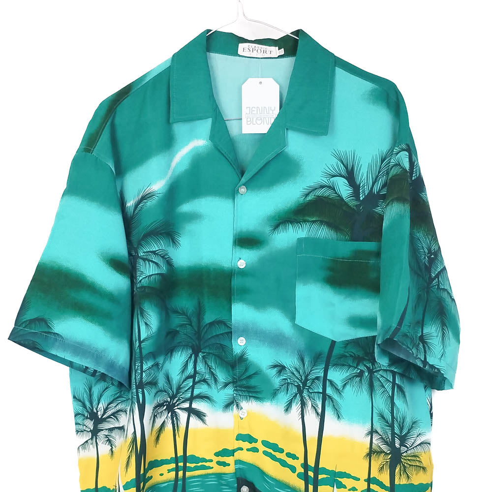 VIN-SHI-35000 Vintage πουκάμισο hawaiian style 4XL