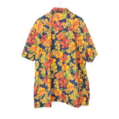 VIN-SHI-34947 Vintage πουκάμισο βαμβακερό hawaiian style 4ΧL