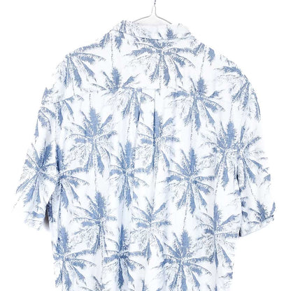 VIN-SHI-31843 Vintage πουκάμισο βαμβακερό hawaiian print L