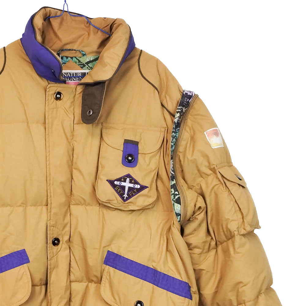 VIN-OUTW-32316 Vintage μπουφάν με πούπουλα M