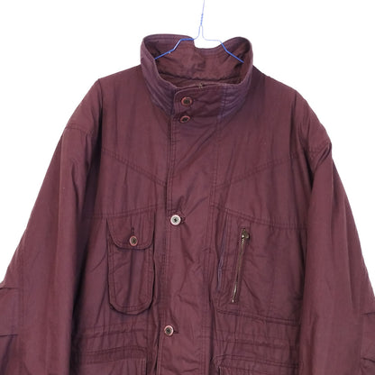 VIN-OUTW-32310 Vintage μπουφάν unisex μπορντό L