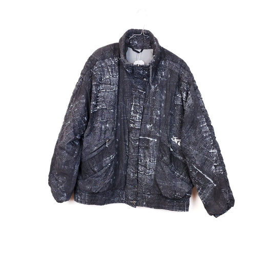 VIN-OUTW-32344 Vintage crazy bomber jacket L-XL