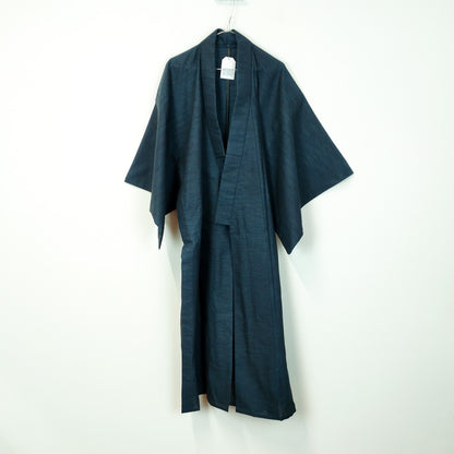 VIN-JAP-26464 Vintage ιαπωνικό κιμονό αυθεντικό μπλε Free size