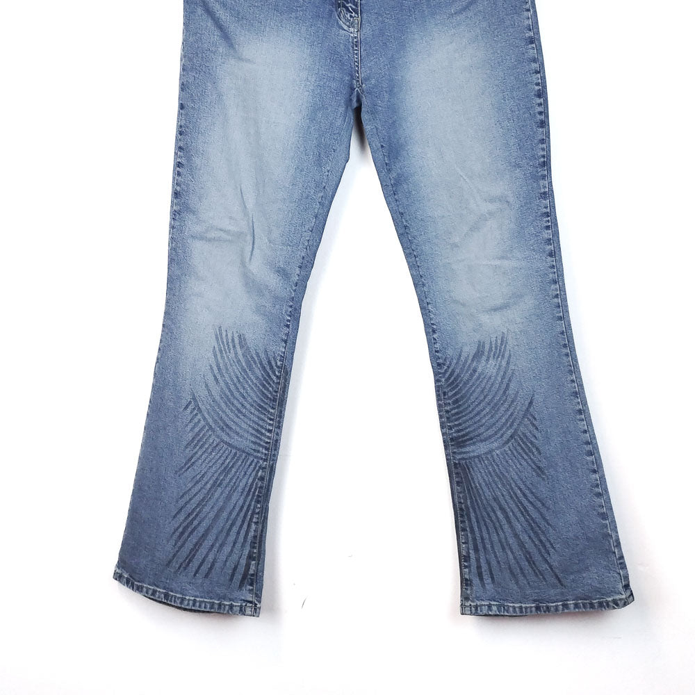 VIN-TR-32596 Vintage denim παντελόνι Y2K L-XL