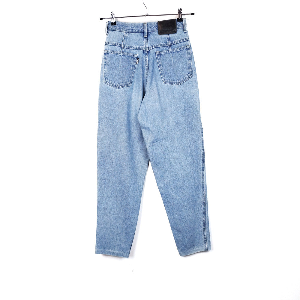 VIN-TR-32595 Vintage denim ψηλόμεσο παντελόνι S