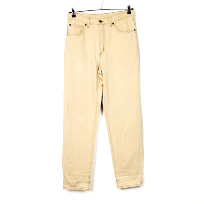 VIN-TR-32486 Vintage denim παντελόνι κίτρινο M-L