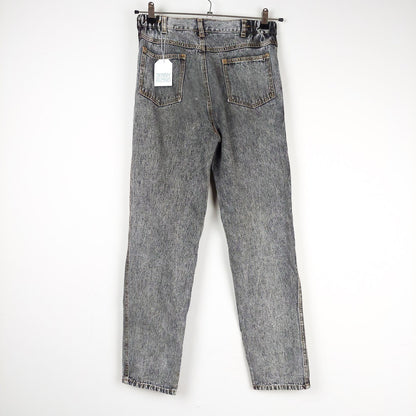 VIN-TR-27462 Vintage παντελόνι denim γκρι S-M