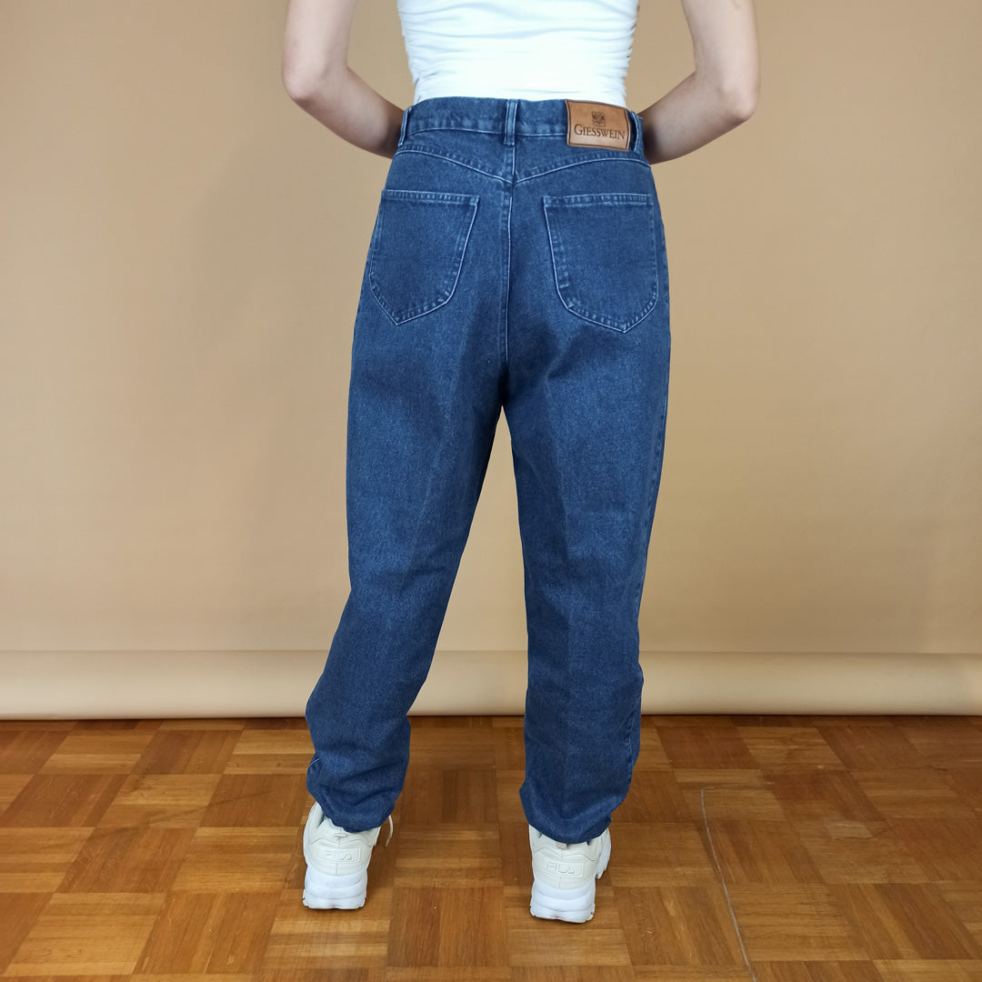 VIN-TR-25143 Vintage παντελόνι denim ψηλόμεσο M