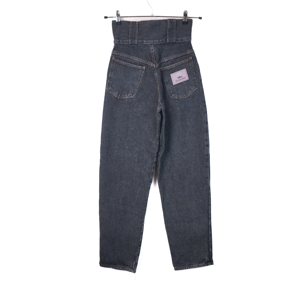 VIN-TR-34328 Vintage ψηλόμεσο τζιν παντελόνι XS