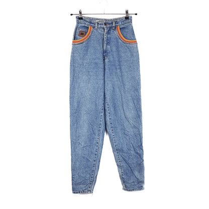 VIN-TR-34335 Vintage ψηλόμεσο τζιν παντελόνι XS