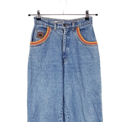 VIN-TR-34335 Vintage ψηλόμεσο τζιν παντελόνι XS