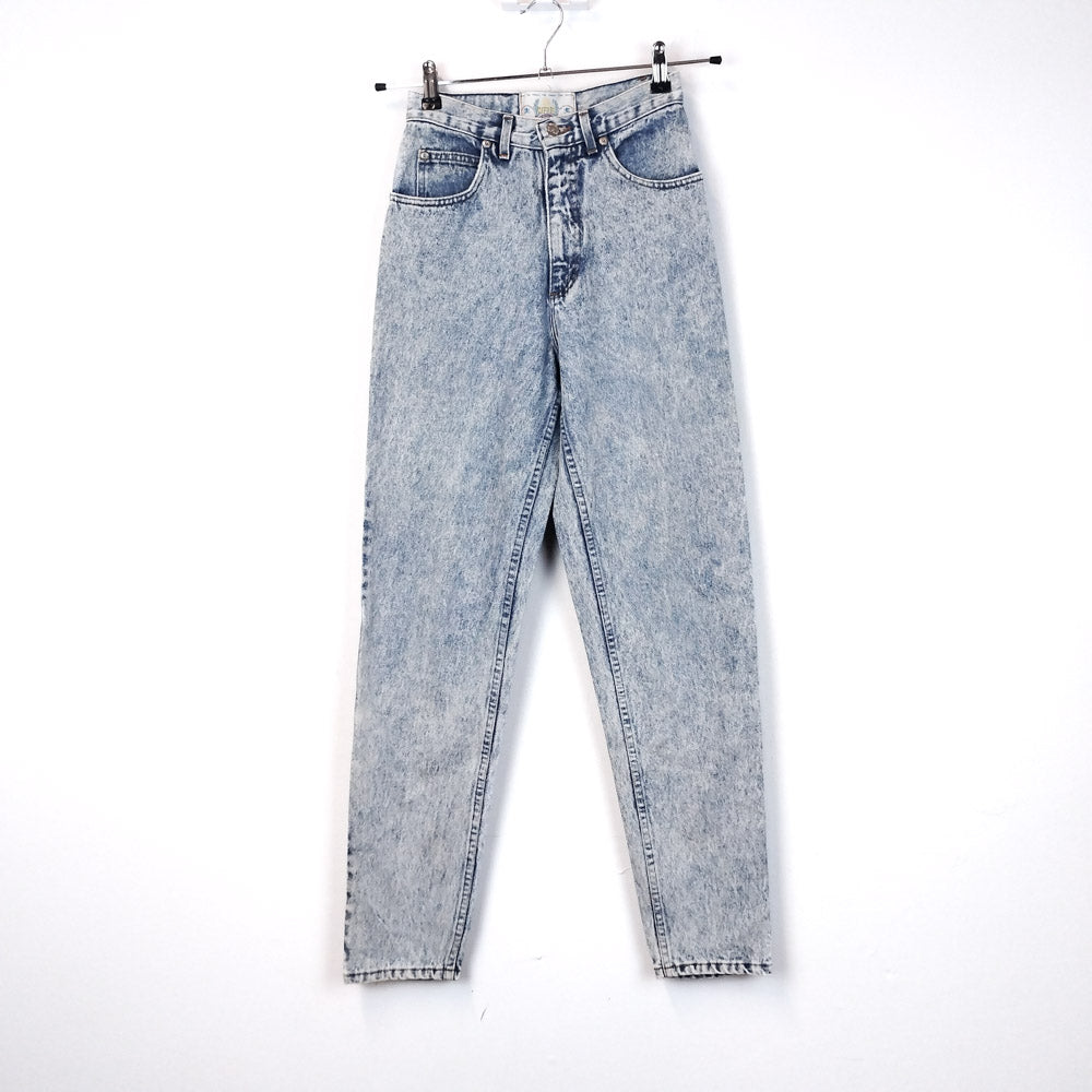 VIN-TR-34338 Vintage ψηλόμεσο τζιν παντελόνι XS