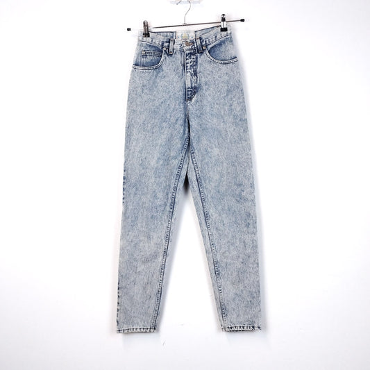 VIN-TR-34338 Vintage ψηλόμεσο τζιν παντελόνι XS