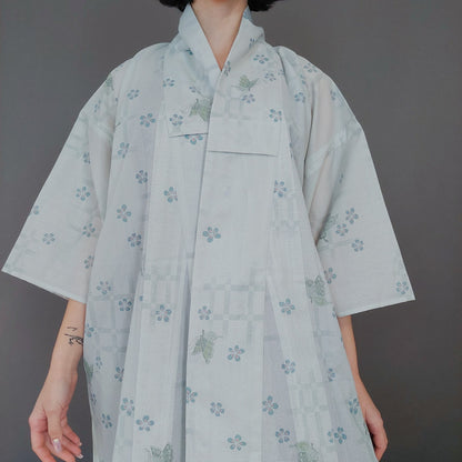 VIN-JAP-26715 Vintage ιαπωνικό κιμονό αυθεντικό Free size