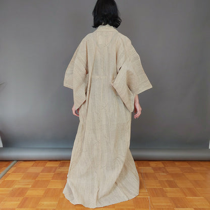 VIN-JAP-26714 Vintage ιαπωνικό κιμονό αυθεντικό Free size
