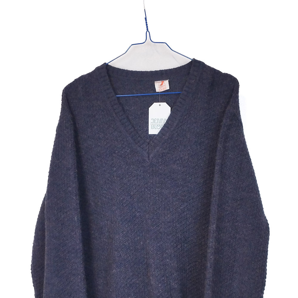 VIN-KNIT-33096 Vintage πλεκτή μπλούζα unisex M