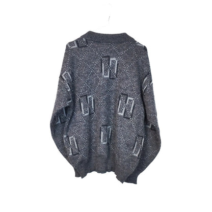 VIN-KNIT-33228 Vintage πλεκτή μπλούζα unisex M