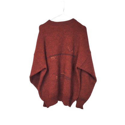 VIN-KNIT-33218 Vintage πλεκτή μπλούζα unisex XL