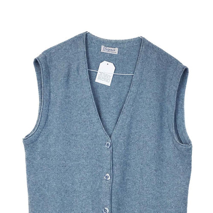 VIN-KNIT-33095 Vintage πλεκτό γιλέκο unisex 2XL