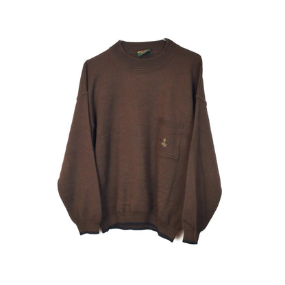 VIN-KNIT-33220 Vintage πλεκτή μπλούζα unisex M-L