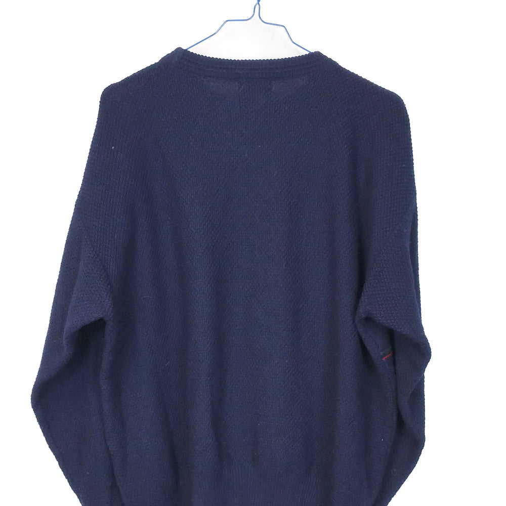 VIN-KNIT-33224 Vintage πλεκτή μπλούζα unisex S